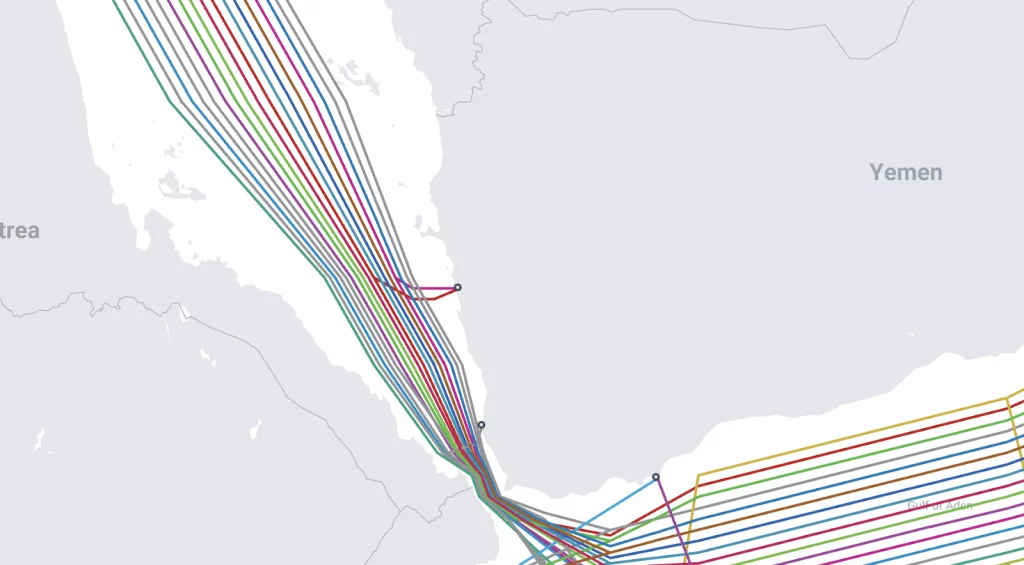 KeyResultServices- Far North Fiber projekt vs Yemeni-Coast-Cables
